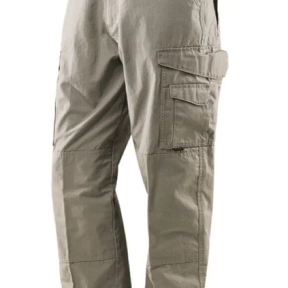 Tru Spec Original Tactical Pants Mens Cargo Dark Kahki 30X30 - Picture 1 of 13